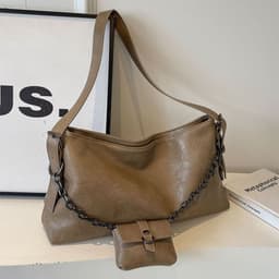image-Women's Bags With Small Wallet Fashion Retro Chain Shoulder Bag