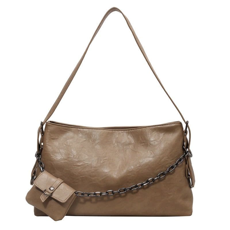 image-Women's Bags With Small Wallet Fashion Retro Chain Shoulder Bag