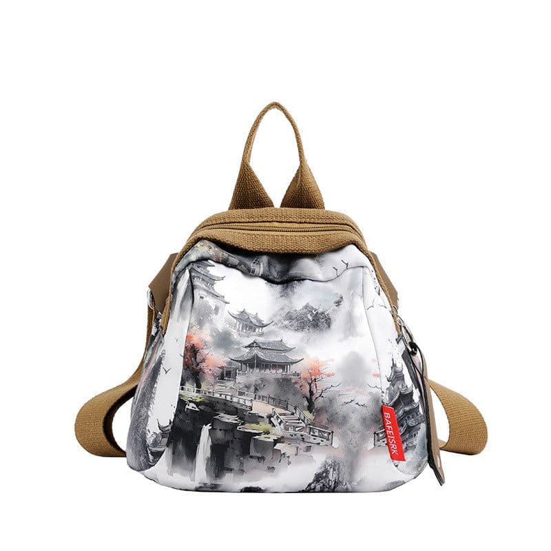 image-Women's Fashionable Oxford Cloth Lightweight Shoulder Messenger Bag