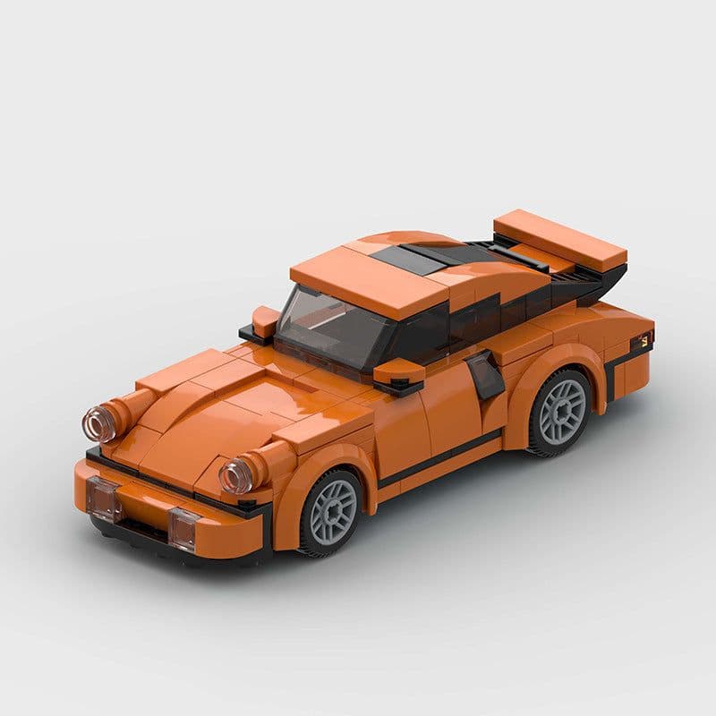 image-Small Particle Building Blocks Racing Model Building Blocks Toy