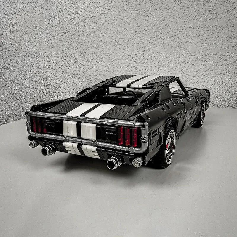 image-Children's Puzzle Sports Car Model Building Blocks Toy