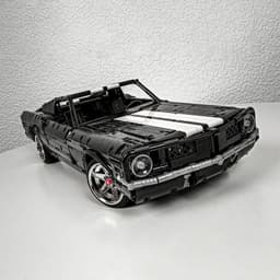 image-Children's Puzzle Sports Car Model Building Blocks Toy