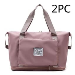 image-Large Capacity Short Trip Dry Wet Separation Fitness Swimming Hand Luggage Foldable Bag