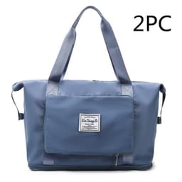 image-Large Capacity Short Trip Dry Wet Separation Fitness Swimming Hand Luggage Foldable Bag