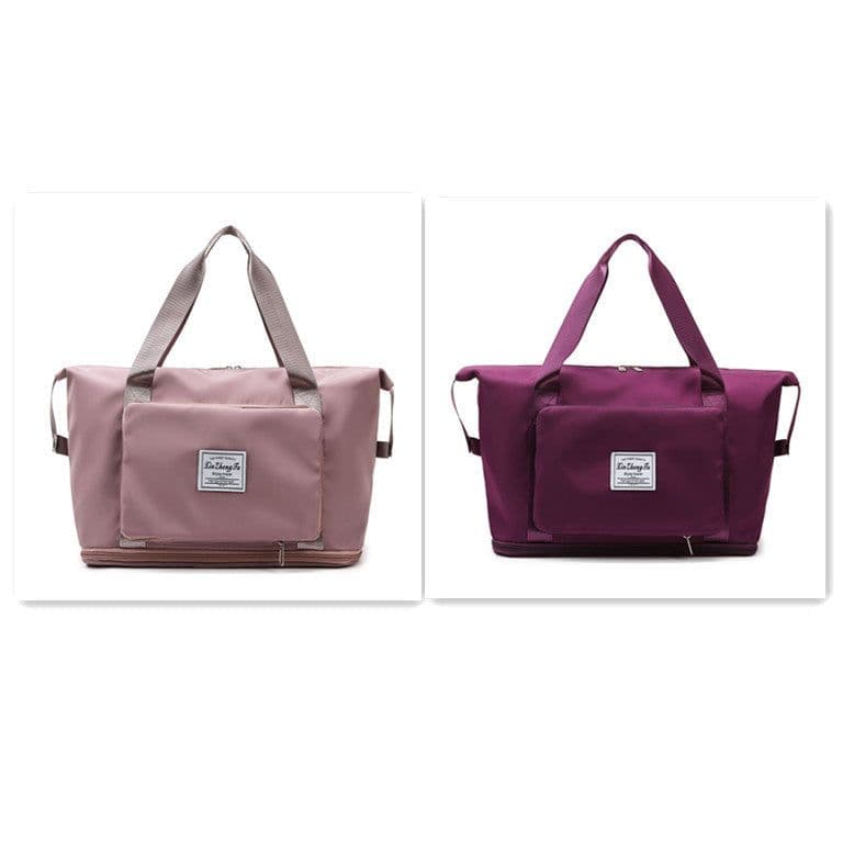 image-Large Capacity Short Trip Dry Wet Separation Fitness Swimming Hand Luggage Foldable Bag
