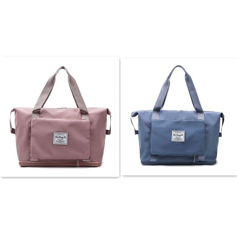 image-Large Capacity Short Trip Dry Wet Separation Fitness Swimming Hand Luggage Foldable Bag