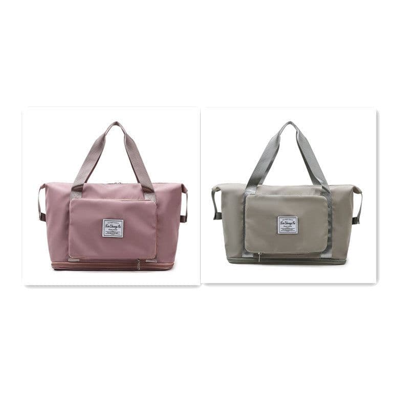image-Large Capacity Short Trip Dry Wet Separation Fitness Swimming Hand Luggage Foldable Bag