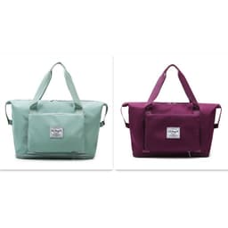 image-Large Capacity Short Trip Dry Wet Separation Fitness Swimming Hand Luggage Foldable Bag