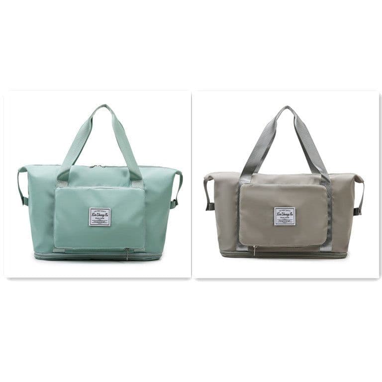 image-Large Capacity Short Trip Dry Wet Separation Fitness Swimming Hand Luggage Foldable Bag