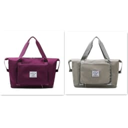 image-Large Capacity Short Trip Dry Wet Separation Fitness Swimming Hand Luggage Foldable Bag