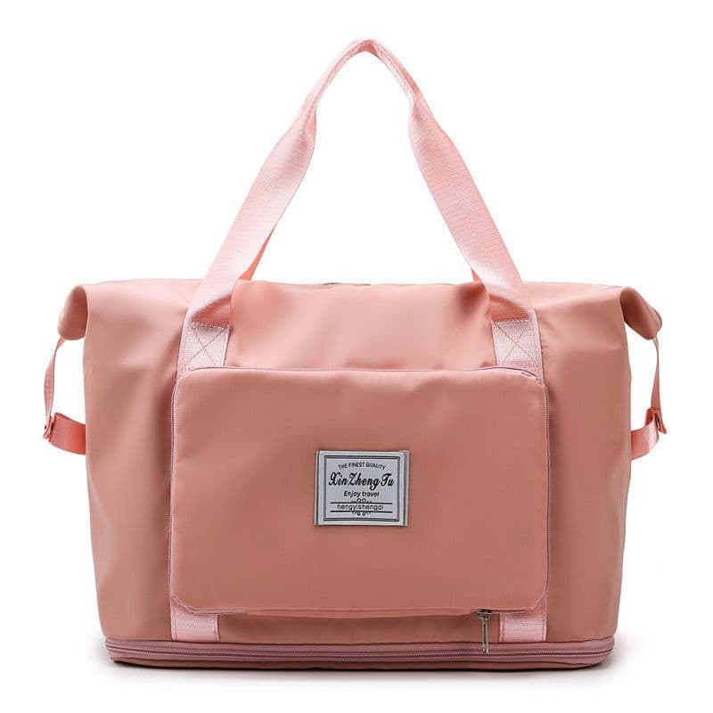 image-Large Capacity Short Trip Dry Wet Separation Fitness Swimming Hand Luggage Foldable Bag