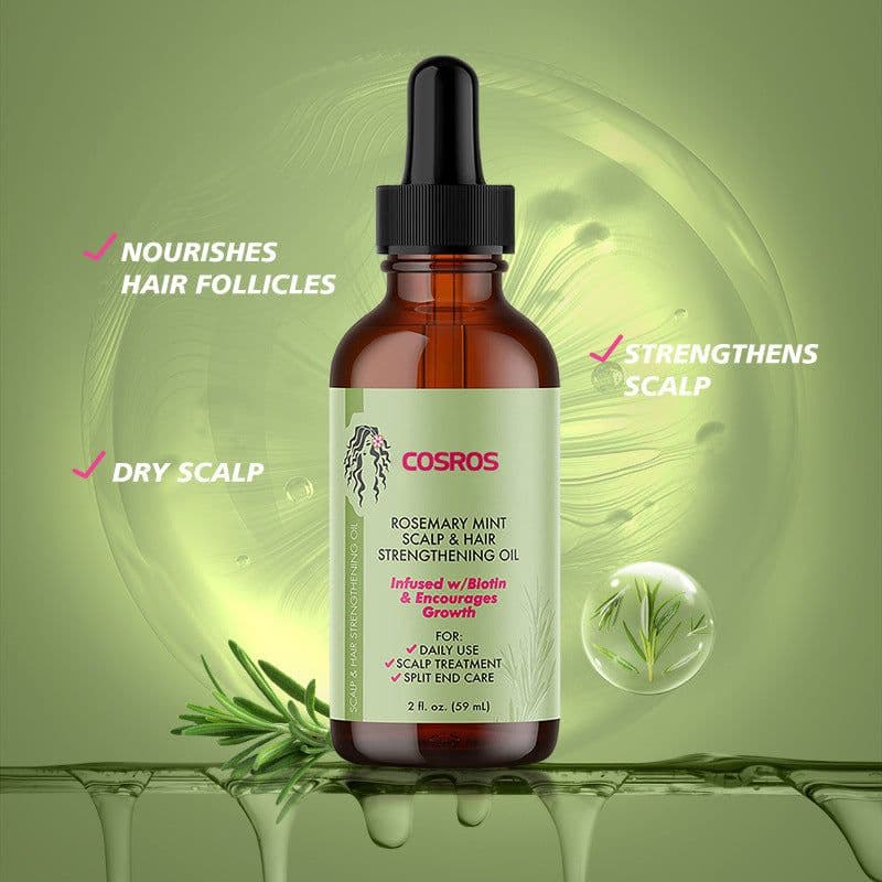 image-Exclusive For Cross-border Rosemary Hair Care Essential Oil Unique Herbal Blend Foreign Trade