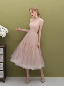 image-Super Fairy Mori Style Mid-length Small Dress