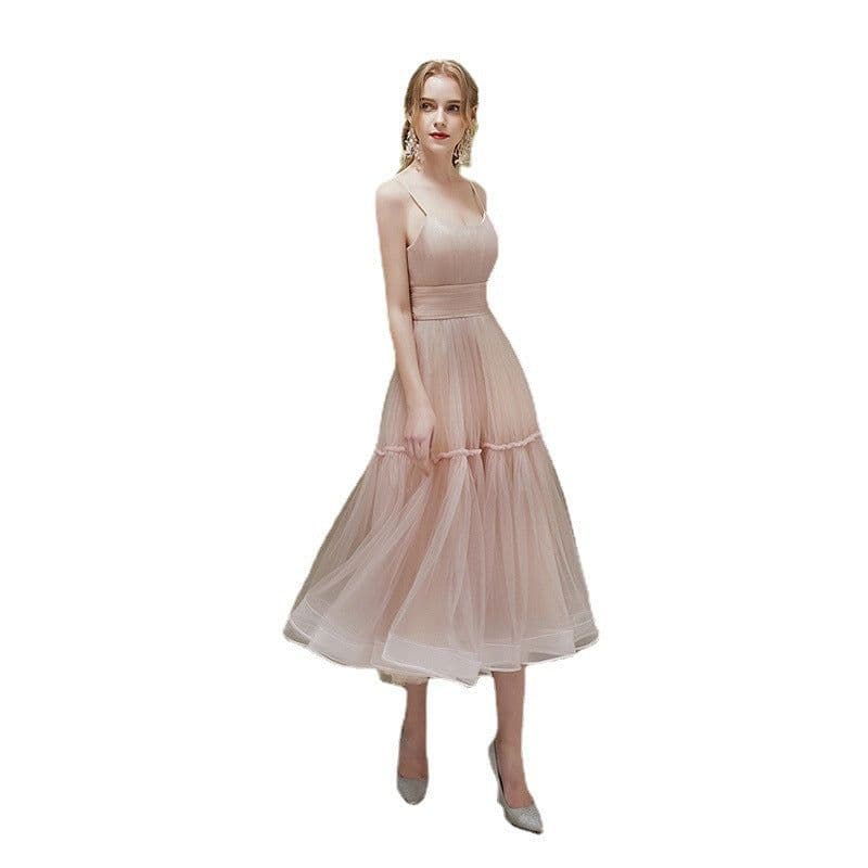 image-Super Fairy Mori Style Mid-length Small Dress