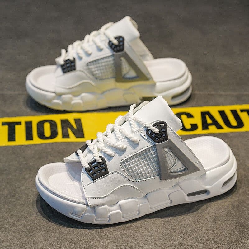 image-Outdoor Non-slip Outdoor Sports Platform Slippers