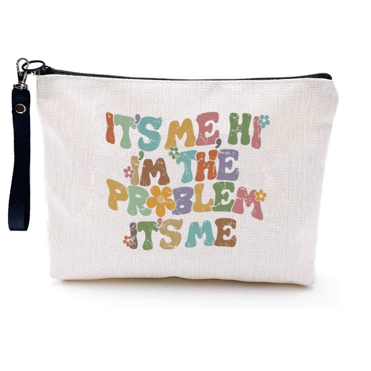 image-Student Minimalist Pencil Case Portable Canvas Wear-resistant Buggy Bag
