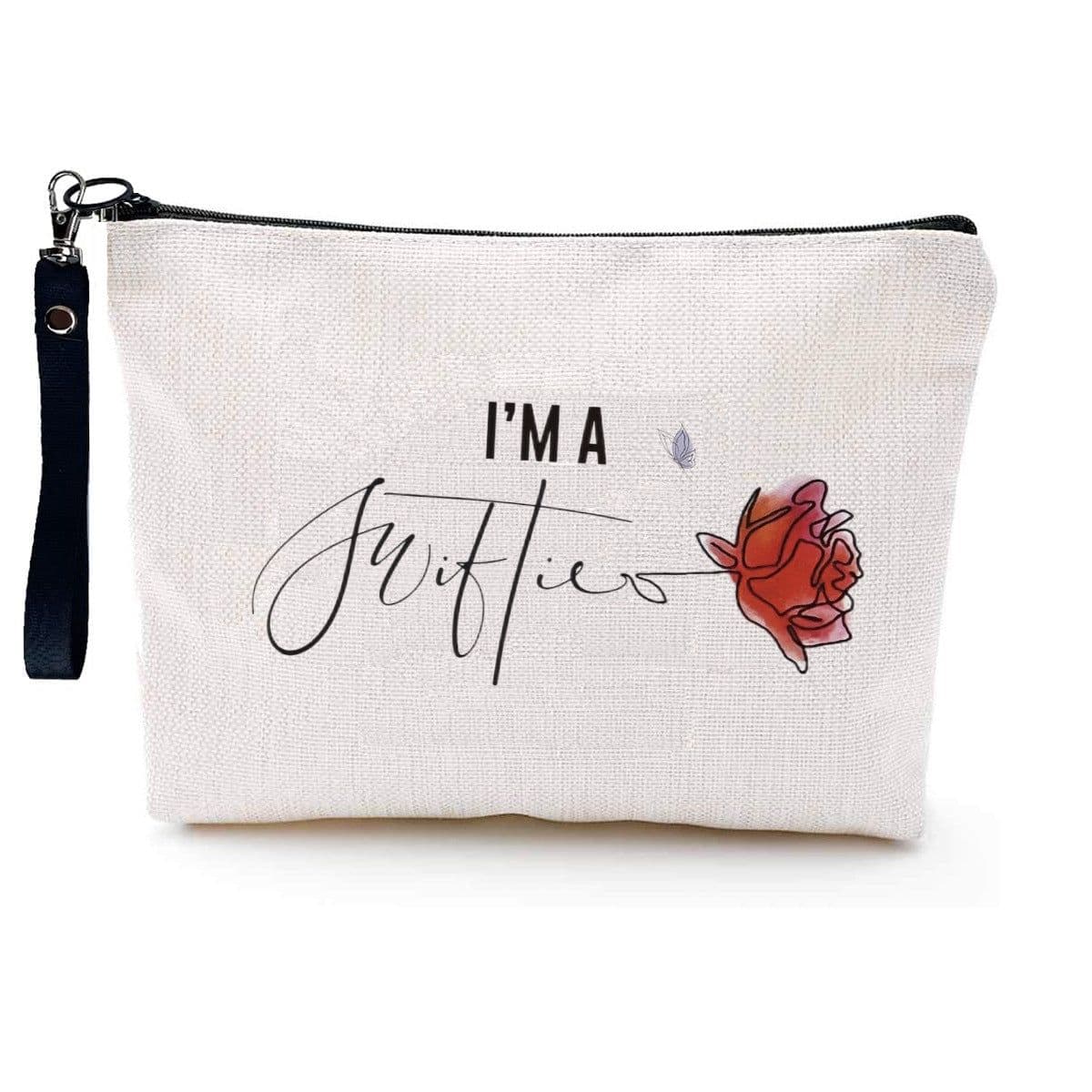 image-Student Minimalist Pencil Case Portable Canvas Wear-resistant Buggy Bag