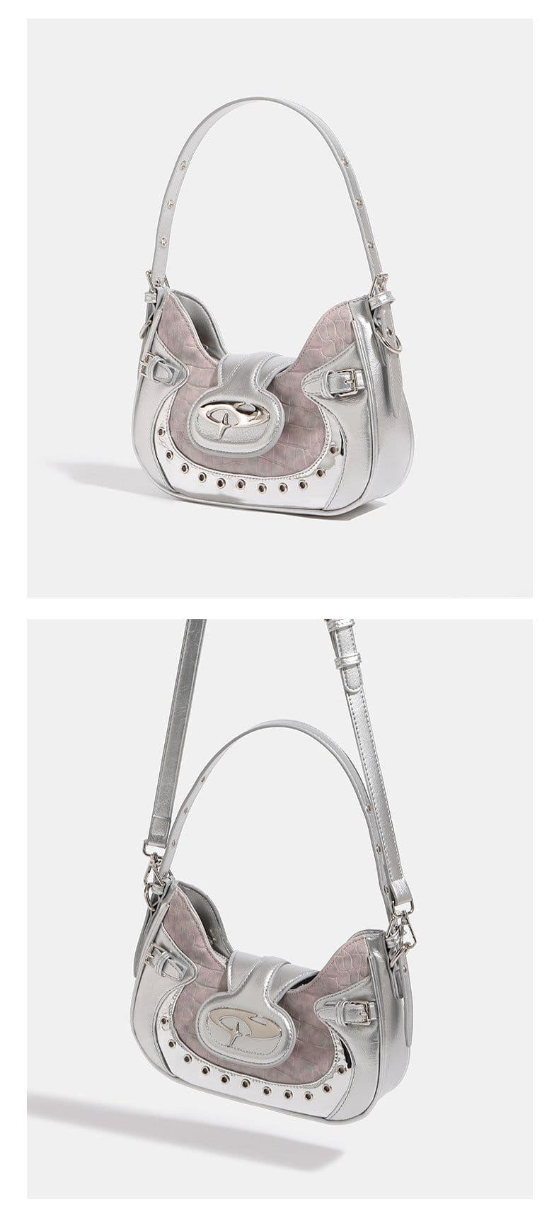 image-Motorcycle Bag Women's Underarm Shoulder Messenger Bag