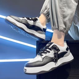 image-Hipster Platform Sneaker Men's Relaxed Casual Versatile Sneaker Sports