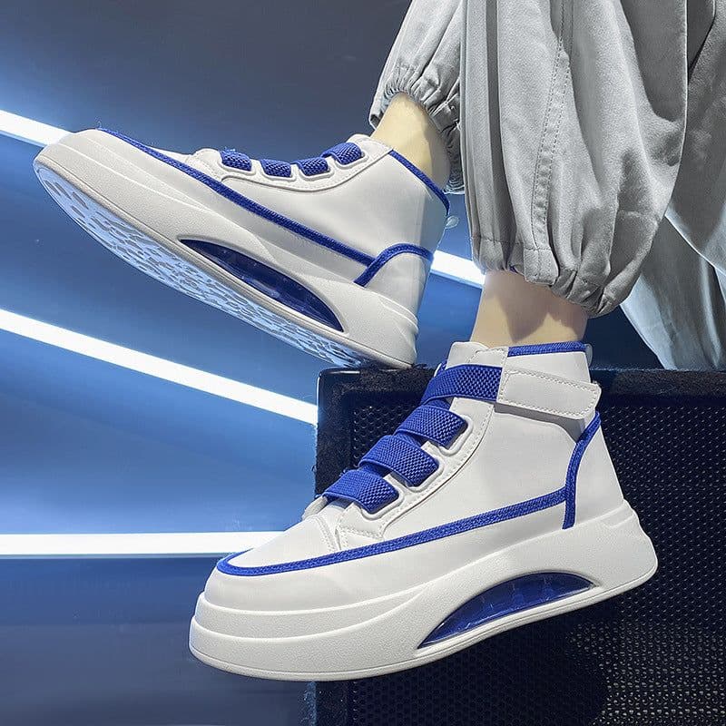 image-High-top Men's Autumn And Winter New Thick Bottom Heightened Easy Wear Shoes