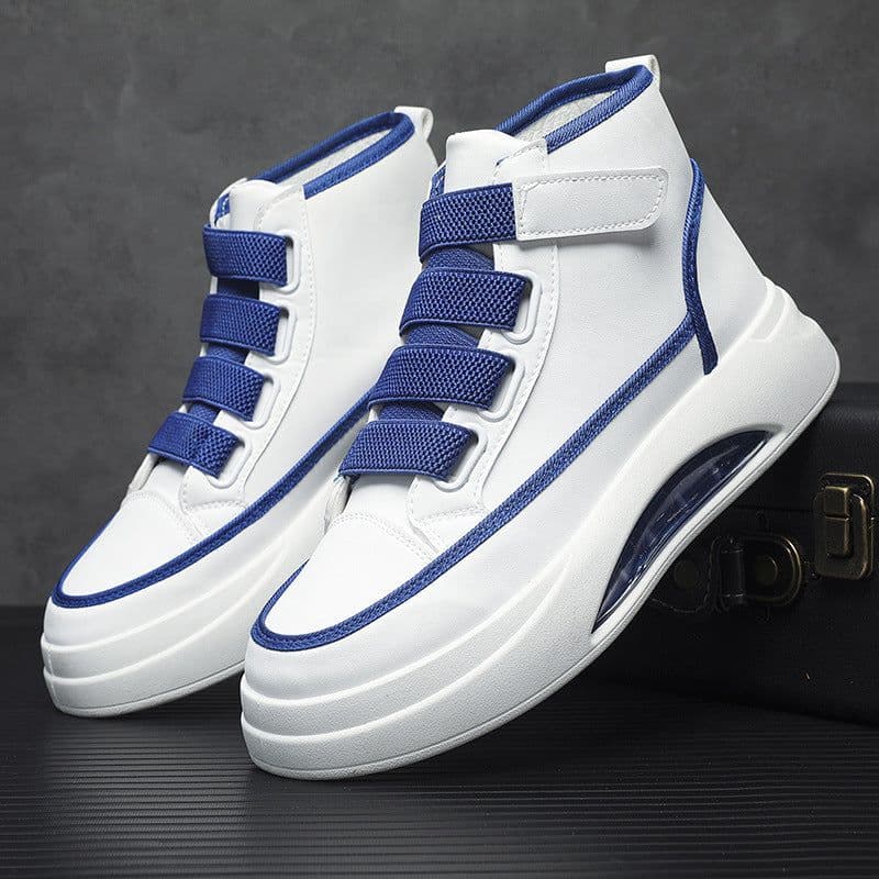 image-High-top Men's Autumn And Winter New Thick Bottom Heightened Easy Wear Shoes