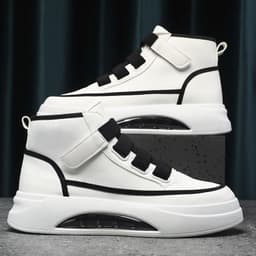 image-High-top Men's Autumn And Winter New Thick Bottom Heightened Easy Wear Shoes