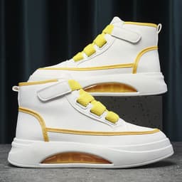 image-High-top Men's Autumn And Winter New Thick Bottom Heightened Easy Wear Shoes