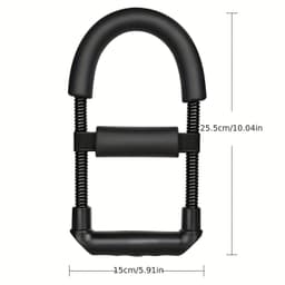 image-Arm Strength Training Tool, Adjustable Wrist Strengthener, Arm Muscle Trainer Hand Adjustable Strength Black Strengthener Men Arm Home Trainer Grip Finger Wrist Equipment Fitness Resistance Training