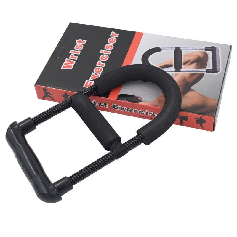 image-Arm Strength Training Tool, Adjustable Wrist Strengthener, Arm Muscle Trainer Hand Adjustable Strength Black Strengthener Men Arm Home Trainer Grip Finger Wrist Equipment Fitness Resistance Training
