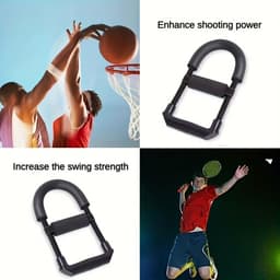 image-Arm Strength Training Tool, Adjustable Wrist Strengthener, Arm Muscle Trainer Hand Adjustable Strength Black Strengthener Men Arm Home Trainer Grip Finger Wrist Equipment Fitness Resistance Training