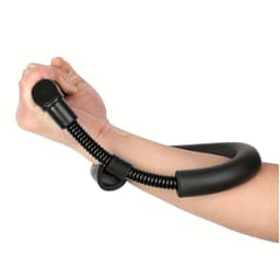 image-Arm Strength Training Tool, Adjustable Wrist Strengthener, Arm Muscle Trainer Hand Adjustable Strength Black Strengthener Men Arm Home Trainer Grip Finger Wrist Equipment Fitness Resistance Training