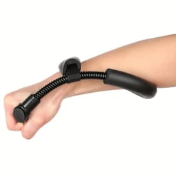 image-Arm Strength Training Tool, Adjustable Wrist Strengthener, Arm Muscle Trainer Hand Adjustable Strength Black Strengthener Men Arm Home Trainer Grip Finger Wrist Equipment Fitness Resistance Training