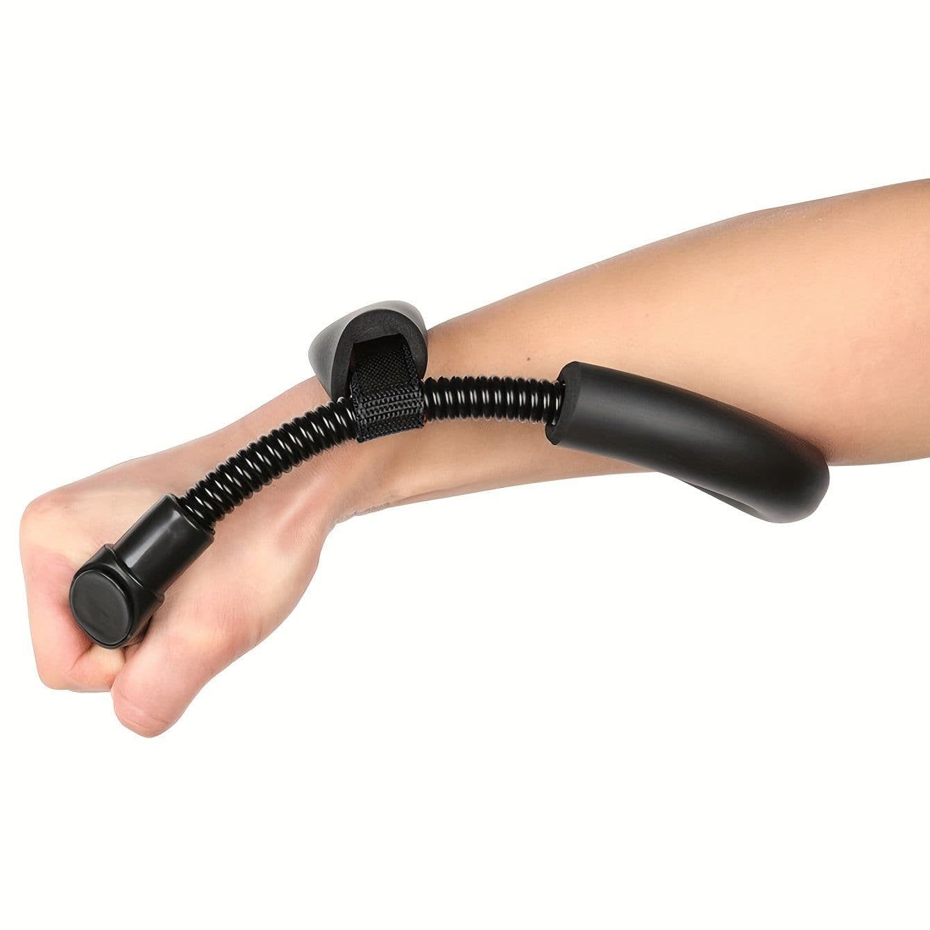 image-Arm Strength Training Tool, Adjustable Wrist Strengthener, Arm Muscle Trainer Hand Adjustable Strength Black Strengthener Men Arm Home Trainer Grip Finger Wrist Equipment Fitness Resistance Training