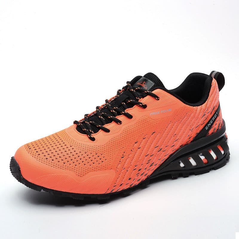 image-Spring New Men's Shoes Fashion Plus Size Outdoor Shock-absorbing Running Shoes Breathable
