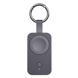 image-Portable 1000mAh Magnetic Watch Power Bank Keychain Wireless Charger