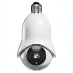 image-Dual Band Outdoor Night Vision High-definition Light Bulb Monitoring Wireless