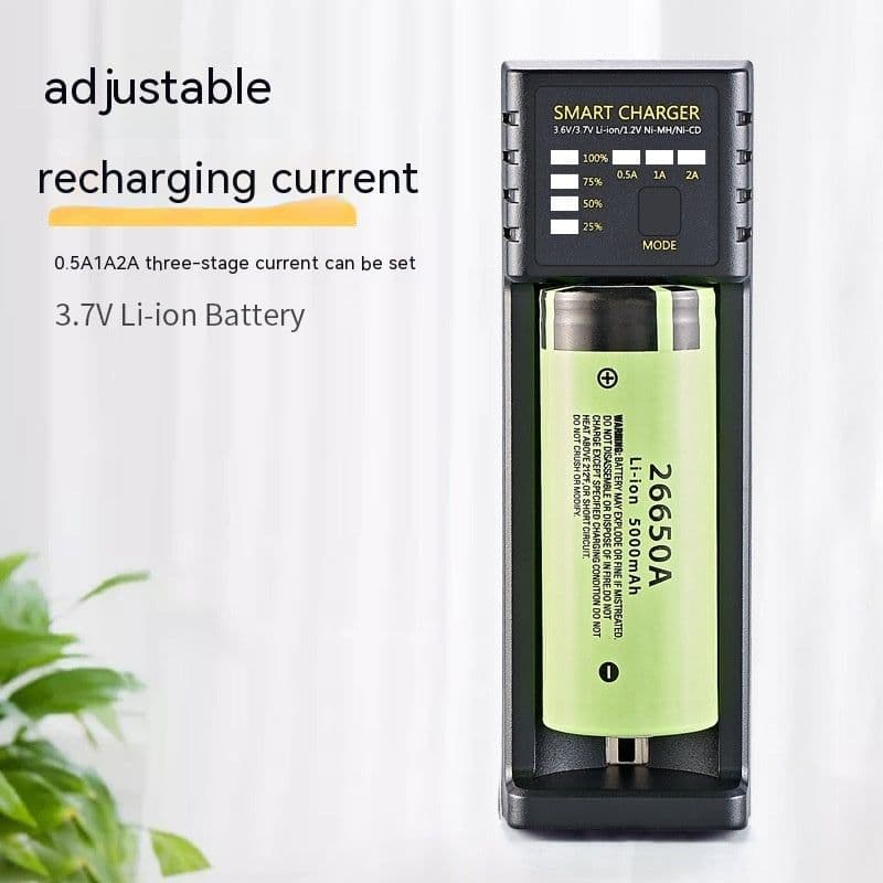 image-18650 Charger 4 Slot USB Lithium Ion 37V Battery Aani-mh 12V Battery High Current 2A Charging Case