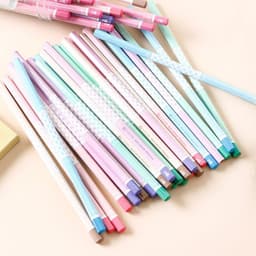image-Basswood High-end Thermal Transfer Pencil Six Angle Rod Pencil
