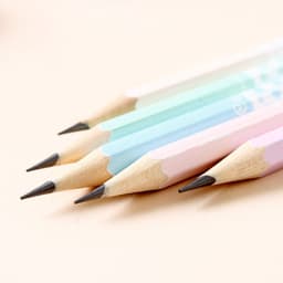 image-Basswood High-end Thermal Transfer Pencil Six Angle Rod Pencil