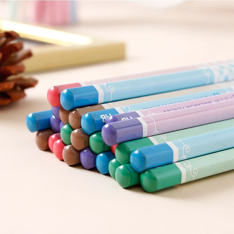 image-Basswood High-end Thermal Transfer Pencil Six Angle Rod Pencil