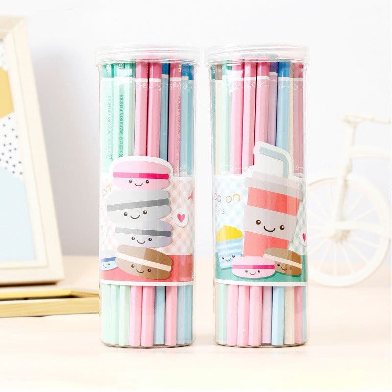 image-Basswood High-end Thermal Transfer Pencil Six Angle Rod Pencil