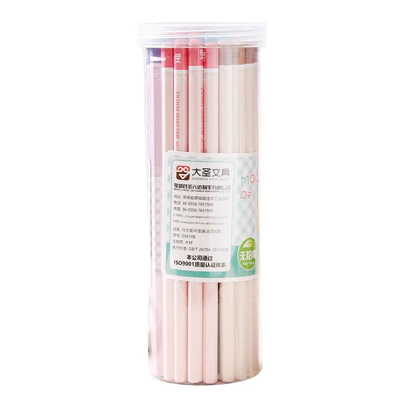 image-Basswood High-end Thermal Transfer Pencil Six Angle Rod Pencil