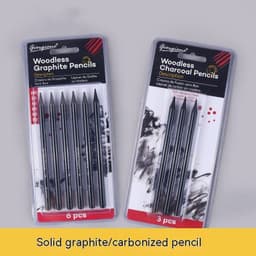 image-Carbonized Pencil Suit Solid Graphite