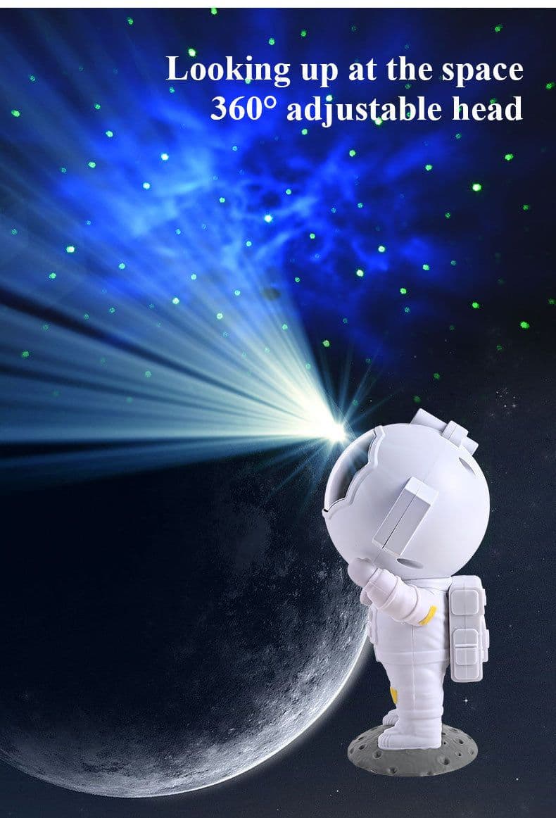 image-Galaxy Star Projector Starry Sky Night Light Astronaut Lamp Home Room Decor Decoration Bedroom Decorative Luminaires Gift