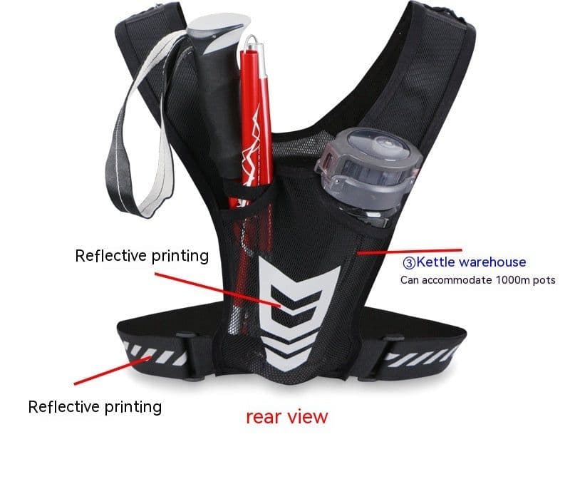 image-Breathable Large Capacity Outdoor Sports Men's And Women's Fashion Kettle Chest Bag