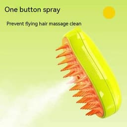 image-3 In 1 Cat Steam Brush Steamy Dog Brush Electric Spray Cat Hair Brushes For Massage Pet Grooming Comb Hair Removal Combs