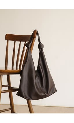 image-Women's Leather Handbag All-matching Underarm Bag