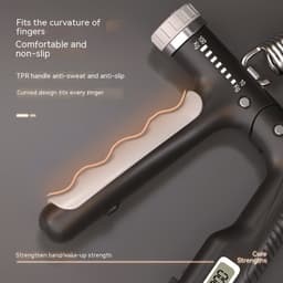 image-Spring Grip Hand Training Adjustable Hand Strength Arm Muscle Wrist Strength Fitness Finger Trainer