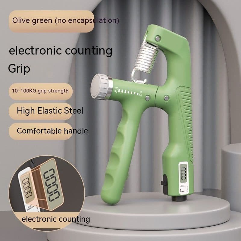 image-Spring Grip Hand Training Adjustable Hand Strength Arm Muscle Wrist Strength Fitness Finger Trainer