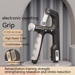 image-Spring Grip Hand Training Adjustable Hand Strength Arm Muscle Wrist Strength Fitness Finger Trainer